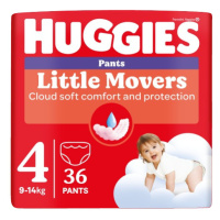 HUGGIES® Little Movers Pants 4, 36 ks