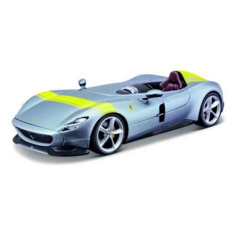 Bburago 1:24 Ferrari Monza SP1 Silver Blue