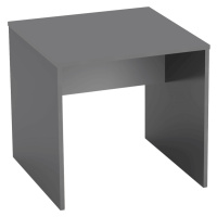 Písací stôl, grafit/biela, RIOMA NEW TYP 17
