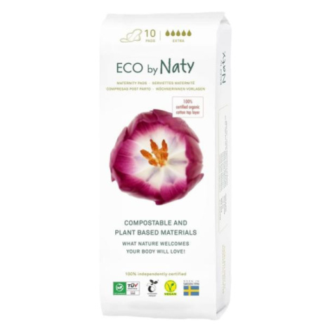 ECO BY NATY Vložky dámske materské po pôrode 10 ks