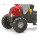 Šlapací traktor RT s prívesom a lyžicou Rolly Toys 811397