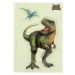 Gélové samolepky Glibbies Dino World, Tyrannosaurus rex, 2ks