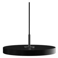 Čierne LED závesné svietidlo s kovovým tienidlom ø 31 cm Asteria Mini – UMAGE
