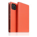 SLG Design puzdro D8 Neon Full Grain Leather Diary pre iPhone 14 - Coral