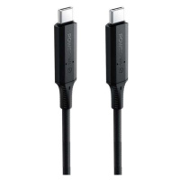 Nabíjací a dátový kábel USB Type-C, USB Type-C, 100 cm, 2000 mA, vzor šnúrky, rýchle nabíjanie, 