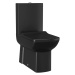 SAPHO - LARA WC sedátko, SLIM, Soft Close, čierna matná KC1603.01