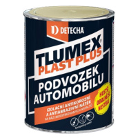 DETECHA Tlumex plast plus - asfaltový, antikorózny, izolačný náter cierny 17 kg