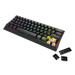 Marvo KG962 EN - R, klávesnica US, herná, mechanická typ drátová (USB), čierna, podsvietená, čer