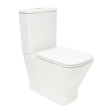 WC kombi komplet SAT B-Way vírové vrátane dosky softclose, vario odpad SAT2168STORP