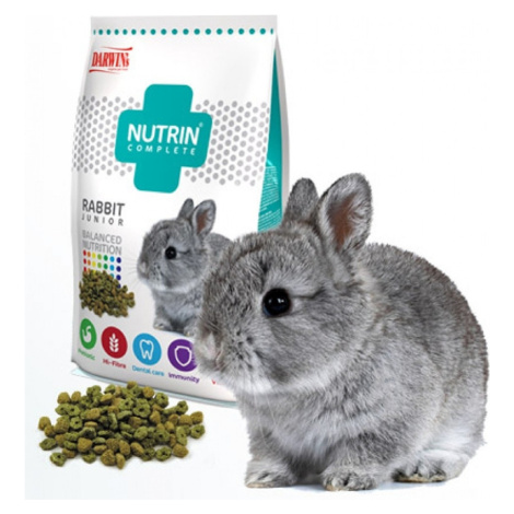 Nutrin Complete Rabbit Junior 400g zľava 10% Darwin's