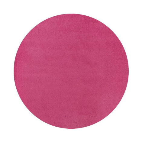 Kusový koberec Fancy 103011 Pink - růžový kruh - 133x133 (průměr) kruh cm Hanse Home Collection 