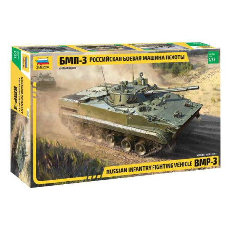 Model kit military 3649 - BMP-3 Russian infantry fighting vehicle (1:35) Zvezda