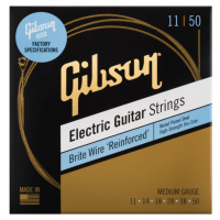 Gibson Brite Wire Reinforced Electric Gutar Strings Medium