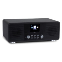 OneConcept Streamo CD, internetové rádio, 2 x 10 W, WLAN, DAB+, FM, CD prehrávač, BT, čierne