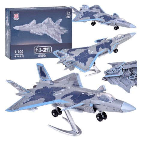 mamido Stavebnica bojové lietadlo J-20 model 1:100