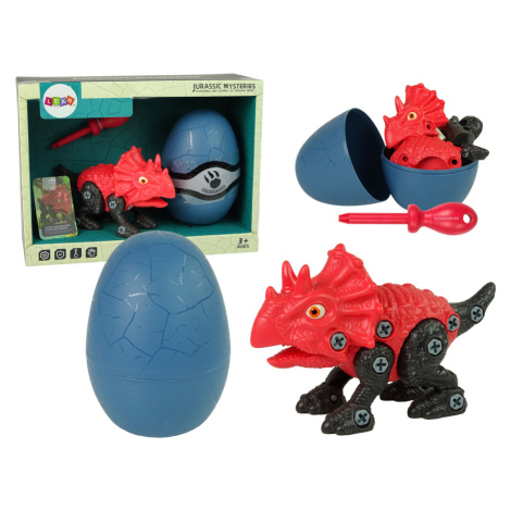 mamido  Dinosaur Triceratops vajcia DIY skrutkovač Kit