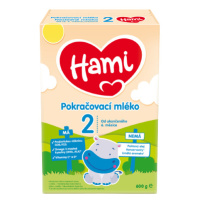 HAMI 2 Následné dojčenské mlieko od uk. 6. mesiaca 600 g