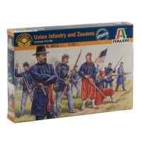 Model Kit figurky 6012 - UNION INFANTRY / ZUAVES (AMERICAN CIVIL WAR) (1:72)