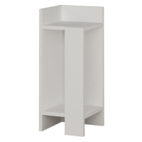 Sconto Nočný stolík ELOS biela, ľavé vyhotovenie