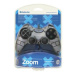 Gamepad Defender Zoom, 10tl., USB, šedý, vibrační, Windows XP/VISTA/7/8/10