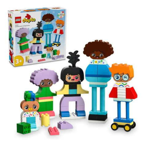 LEGO® DUPLO® 10423 Zostaviteľní ľudia s veľkými emóciami