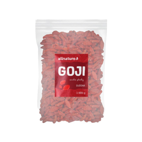 ALLNATURE Goji kustovnica čínska sušená 1000 g