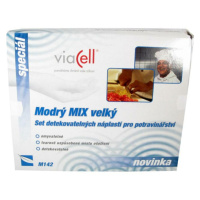 VIACELL M142 Modrý MIX veľký 120ks