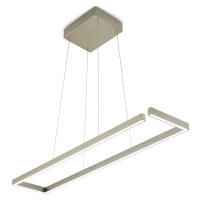 Závesná LED lampa Marisa-100, bronz, 100 x 20 cm