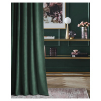Štýlový smaragdový zamatový záves 140 x 280 cm
