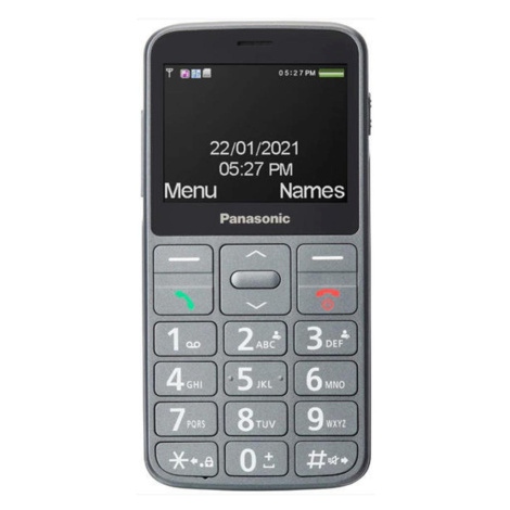 Panasonic KX-TU160EXG tlačidlový mobilný telefón Gray