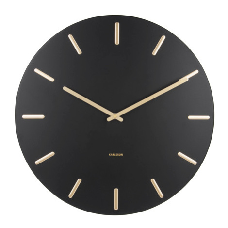 Dizajnové nástenné hodiny 5716BK Karlsson 45cm