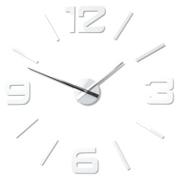 3D Nalepovacie hodiny z540g-2-0-x,100-130cm biela