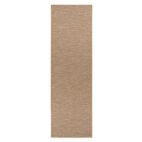 Běhoun Nature 104264 Grey/Gold – na ven i na doma - 80x500 cm BT Carpet - Hanse Home koberce