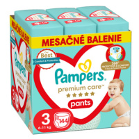 PAMPERS Premium care pants 3 144 ks