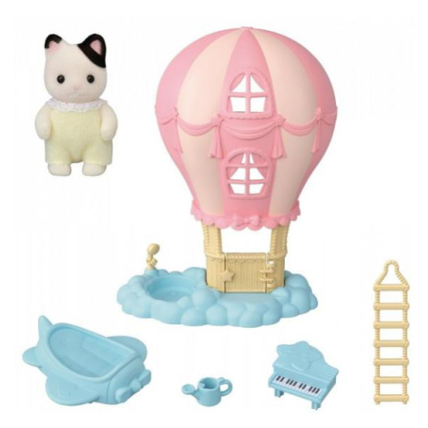 Sylvanian family Mačiatko a zábavný balón pre bábätká