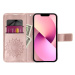 MEZZO Book Case Apple iPhone 16 Pro Max mandala rose gold