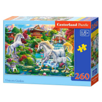 mamido Puzzle 260 Jednorožčí záhrada