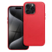 Leather Mag Cover Apple iPhone 15 Pro Max red