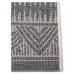 Kusový koberec Clyde 105906 Loto Grey Beige – na ven i na doma - 115x170 cm Hanse Home Collectio