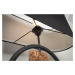 LuxD 24203 Dizajnová stolná lampa Factor 55 cm čierna - akácia