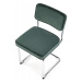 Konzolová jedálenská stolička K510 Tmavo zelená,Konzolová jedálenská stolička K510 Tmavo zelená