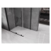 MEXEN/S - Velár sprchovací kút 110 x 100, transparent, čierna 871-110-100-01-70
