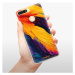 Silikónové puzdro iSaprio - Orange Paint - Huawei Honor 7A