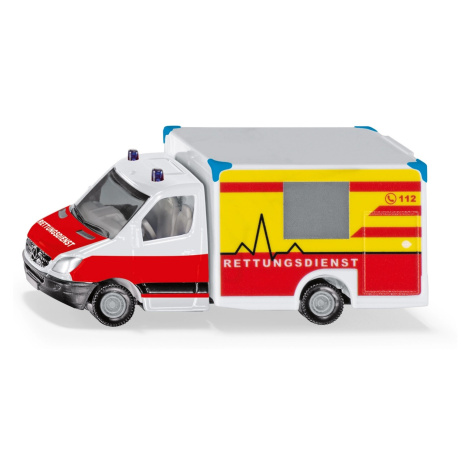 Siku Kovový model Vozidlo ambulancie