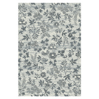 Kusový koberec Flowers grey - 190x280 cm Alfa Carpets