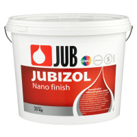 JUBIZOL Nano finish S - samočistiaca silikónová hladená omietka 25 kg zr. 2mm - biely