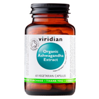 VIRIDIAN Ashwagandha Extract Organic 60 kapsúl