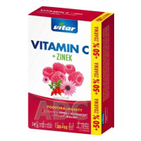 VITAR VITAMÍN C + ZINOK, ECHINACEA A ŠÍPKA