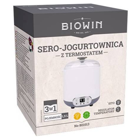 Jogurtovač s termostatom 1,5 l - BIOWIN - BIOWIN