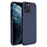 Xiaomi Redmi 9A / 9AT / 9i, silikónové puzdro, Wooze Liquid Silica Gel, tmavomodrá